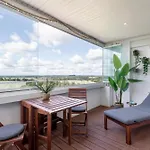 Ostsee Penthouse Mit Seitlichem Meerblick & Grossem Balkon - 