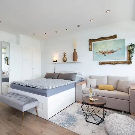 Ostsee Penthouse Mit Seitlichem Meerblick & Grossem Balkon - 
