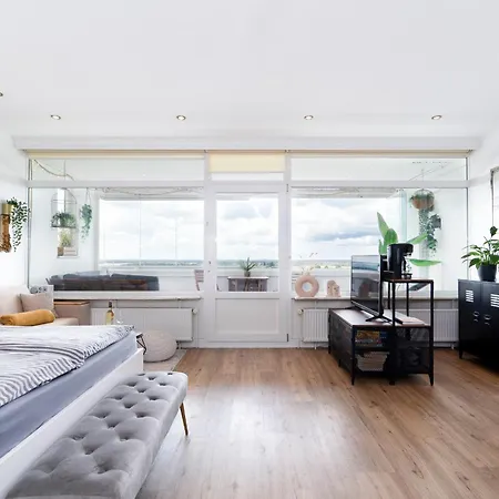 Ostsee Penthouse Mit Seitlichem Meerblick & Grossem Balkon - 