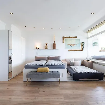 Apartmán Ostsee Penthouse Mit Seitlichem Meerblick & Grossem Balkon - 